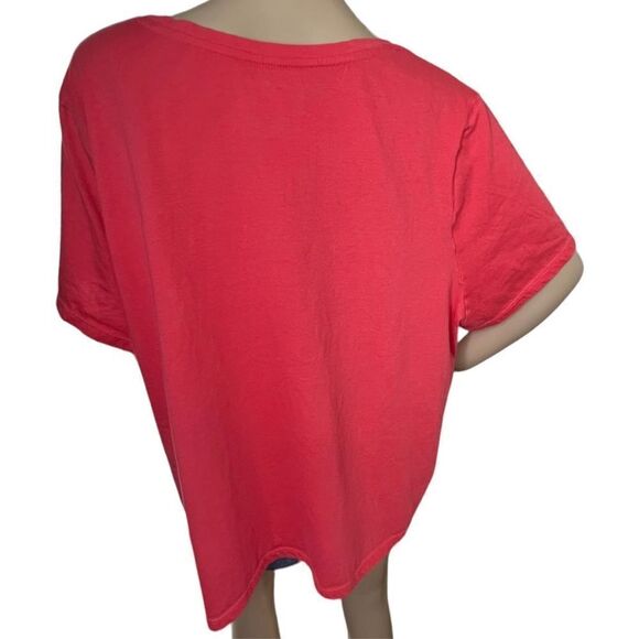 Lane Bryant Red Graphic “All Good” T-Shirt - Picture 4 of 4